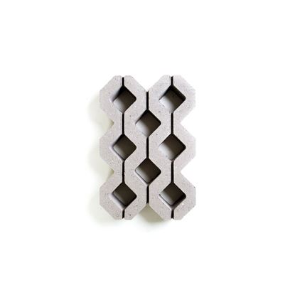 Afbeeldingen van Grasdal beton - 60 x 40 x 10cm