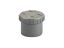 Image de PVC L-eindstuk + schroefdeksel D.125