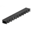 Picture of Aco Hexaline gutter 1000 mm 2,0 black plastic grid