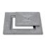 aluminium putdeksel 50x50