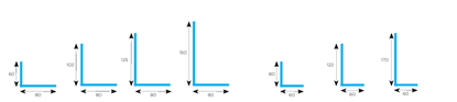 Afbeeldingen van Connect-Latei geveldragers 3600x160x80x6MM