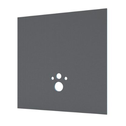 Picture of Hanging Toilet Set with Wedi I-board + toilet seat softclose