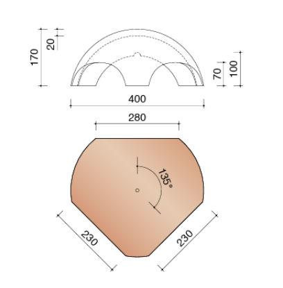 Image de 44/993 Leikleur (705) Vorstenhoed 5740