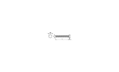 Afbeeldingen van Zeskanttapbout M18 x 60 ZN
