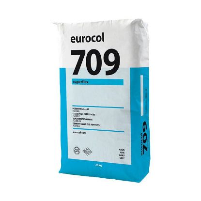 Afbeeldingen van Eurocol 709 superflex grijs 25 kg