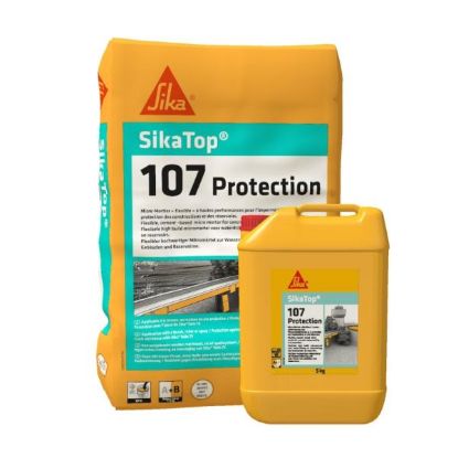 Afbeeldingen van Sikatop 107 Protection grijs 25kg