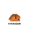 Image de Thermowood Godo Frake 1150x70x34 mm
