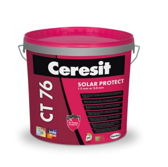 Image de Crepi Ceresit CT76 1.5 Silicaat-Siliconegips Solar Protect Basis Wit 25kg