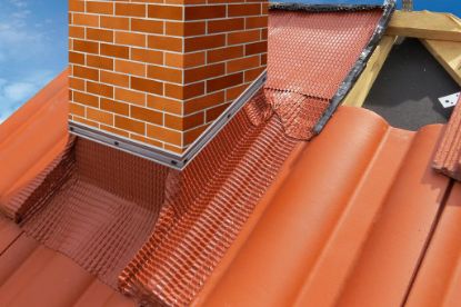 Afbeeldingen van Plaklood Alu Zelfklevend 5m 30cm Rood