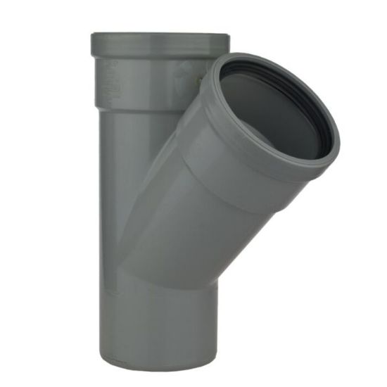 PVC T-stuk Ø200 45° 3M