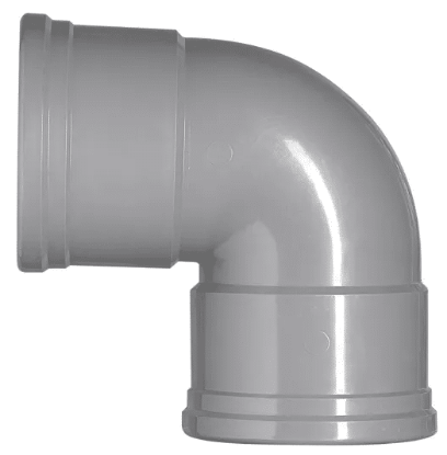 PVC BOCHT Ø400 87° M/S