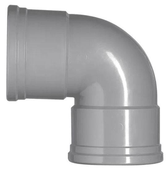 PVC BOCHT Ø400 87° M/S